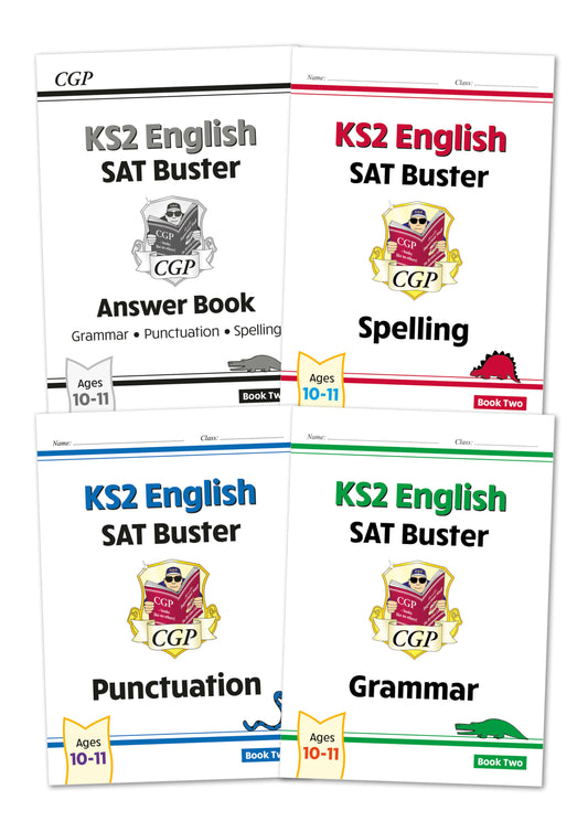 KS2 English SPaG SAT Buster Book 2 Bundle - includes answers (for the 2025 tests)