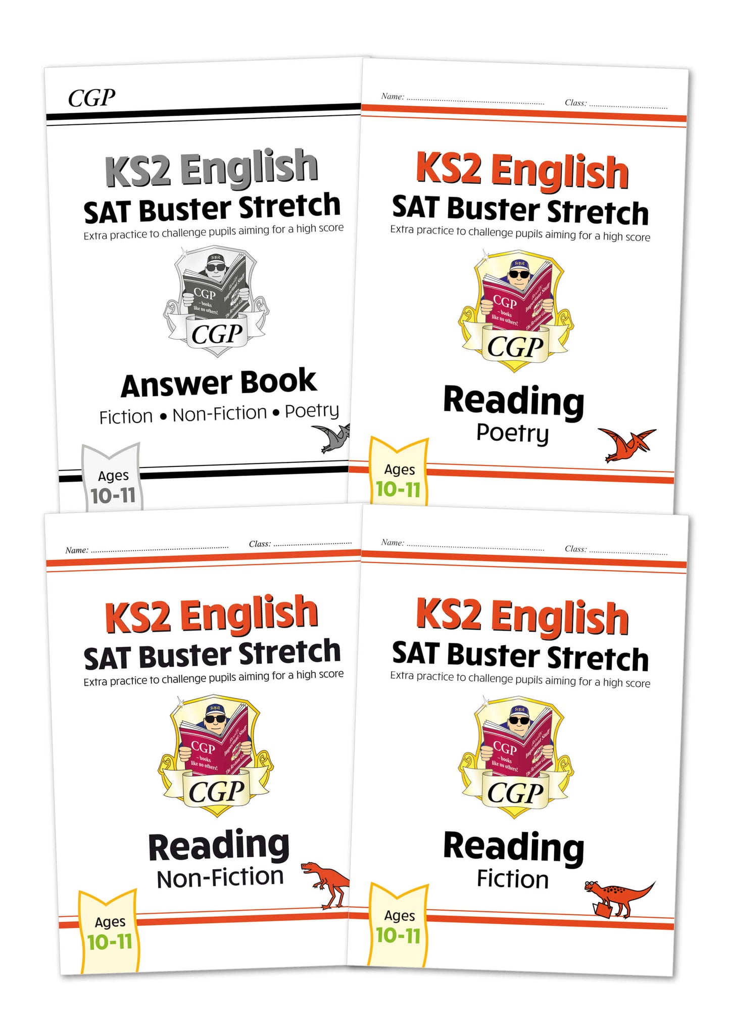 KS2 English Reading SAT Buster Stretch Bundle - includes answers (for the 2025 tests)