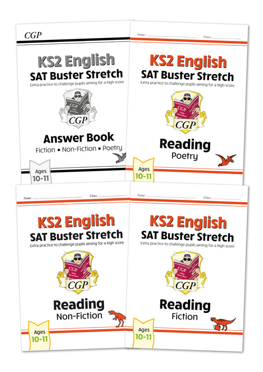 KS2 English Reading SAT Buster Stretch Bundle - includes answers (for the 2025 tests)