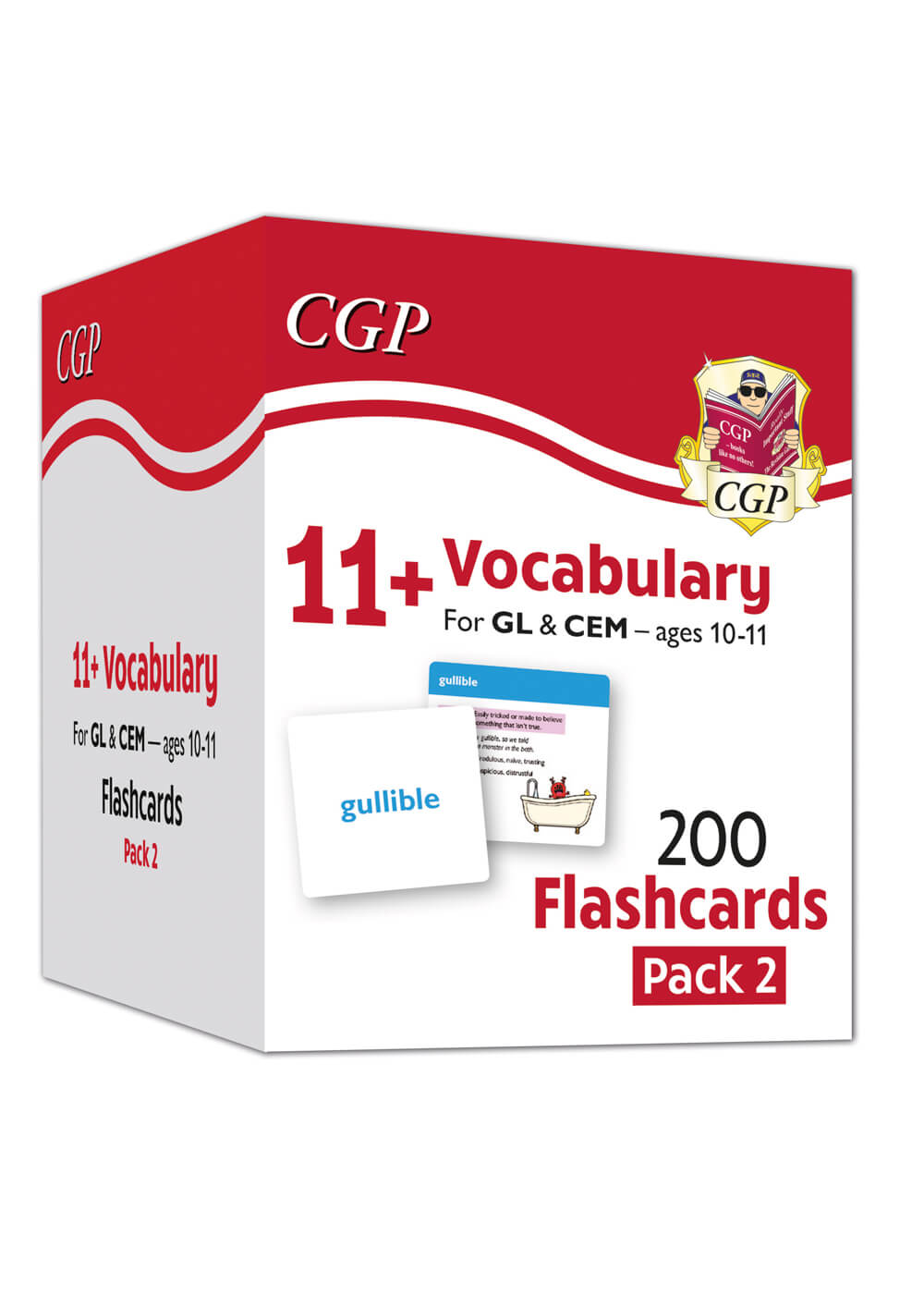 11+ Vocabulary Flashcards for Ages 10-11 - Pack 2