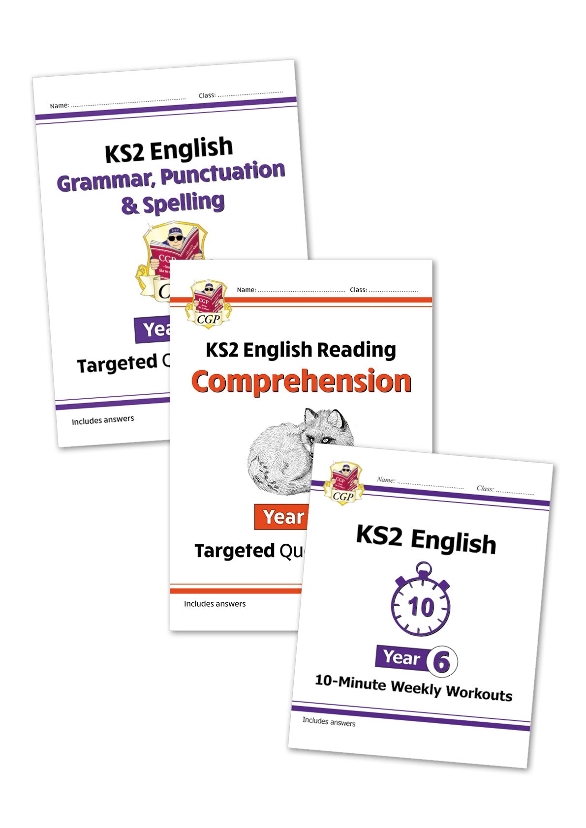 KS2 Year 6 English Workbook Bundle (3 books)