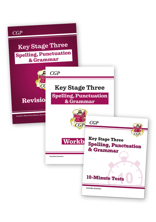 KS3 Spelling, Punctuation and Grammar Study Bundle