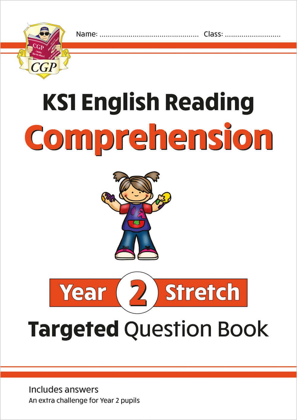 KS1 English Year 2 Stretch Reading Comprehension Targeted Question Book (with Answers)