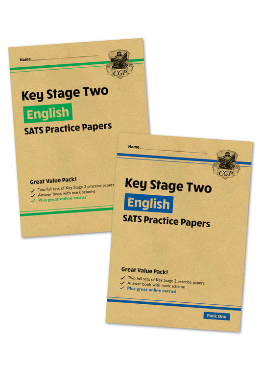 KS2 English SATS Practice Paper Bundle: Pack 1 & 2 with Online Extras (for the 2025 tests)