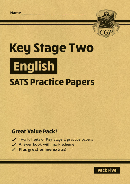 KS2 English SATS Practice Papers: Pack 5 - for the 2025 tests (with free Online Extras)