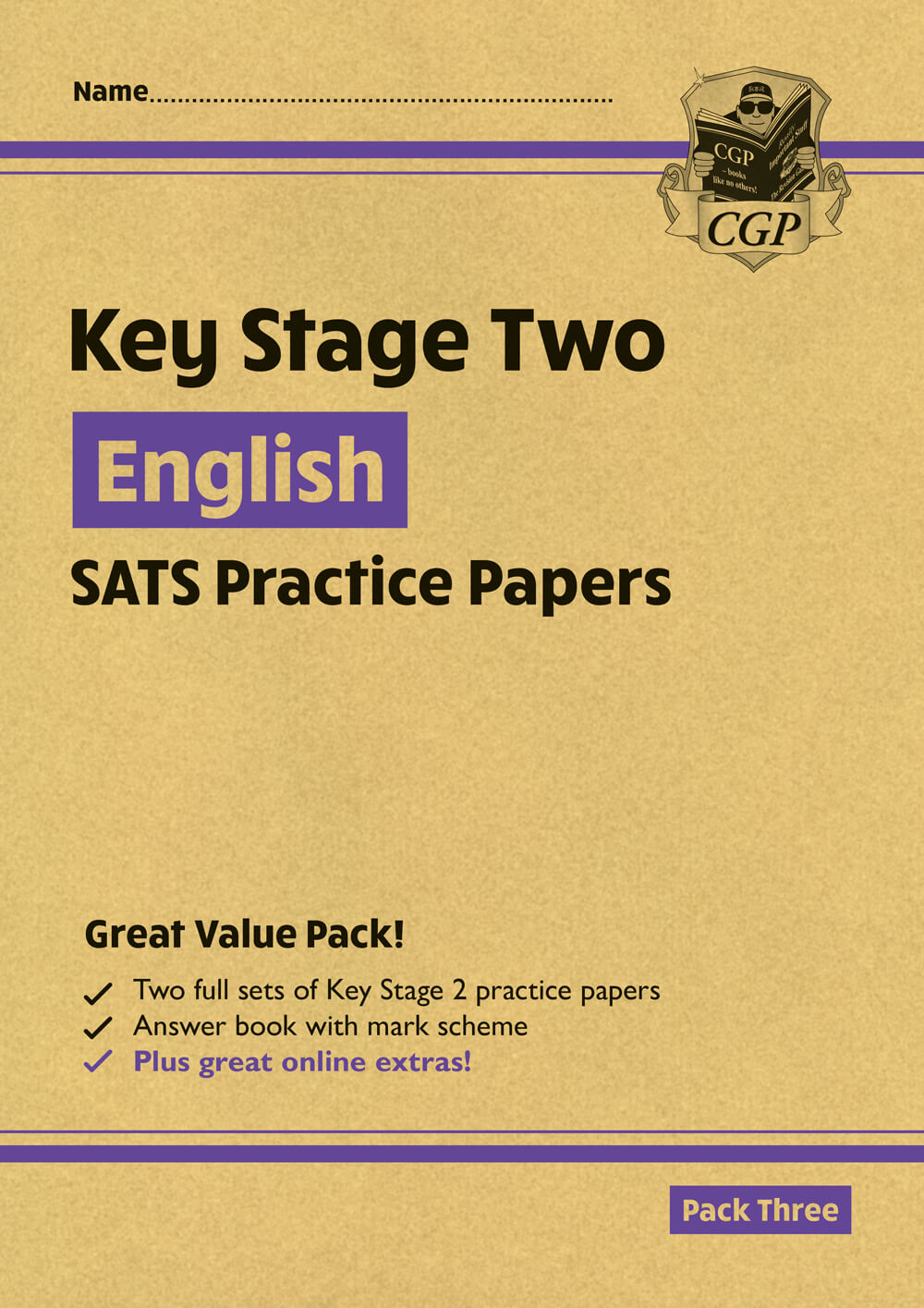 KS2 English SATS Practice Papers: Pack 3 - for the 2025 tests (with free Online Extras)