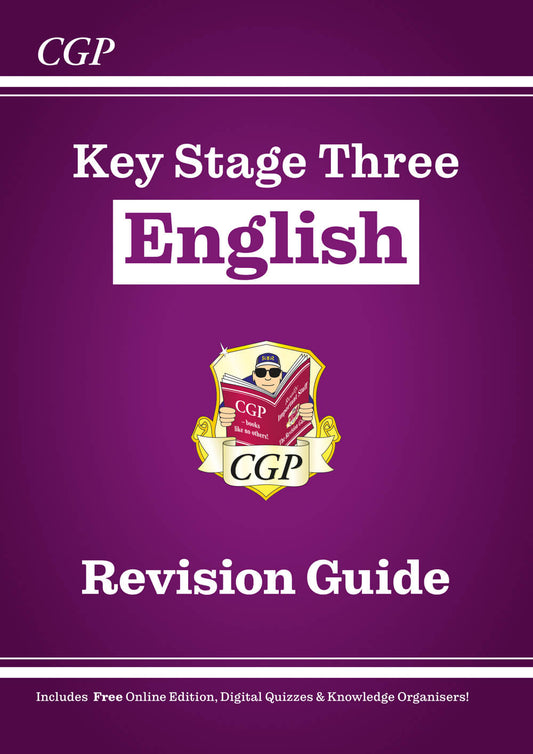 KS3 English Revision Guide (with Online Edition, Quizzes and Knowledge Organisers)