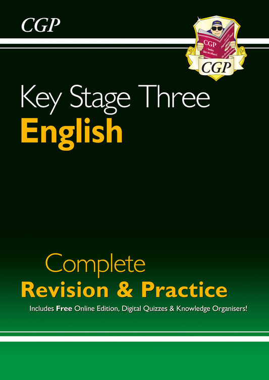 KS3 English Complete Revision & Practice (with Online Edition, Quizzes and Knowledge Organisers)