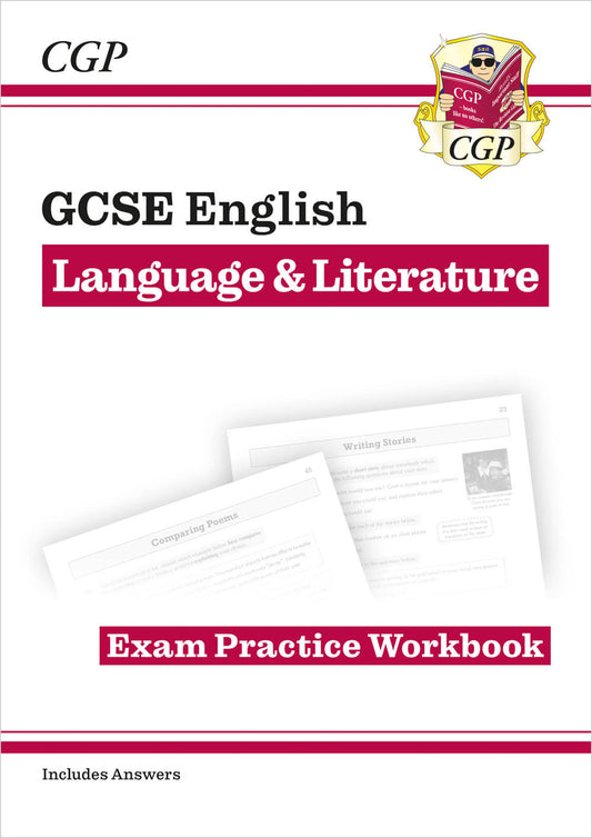 GCSE English Language & Literature Exam Practice Workbook (includes Answers)