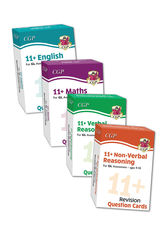 11+ GL Revision Question Card Bundle - for Ages 9-10