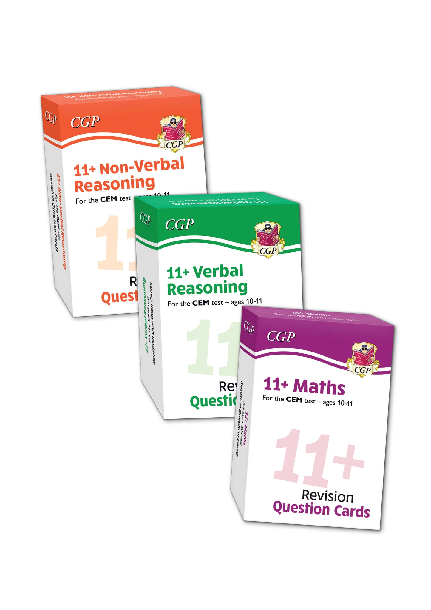 11+ CEM Revision Question Card Bundle - for Ages 10-11