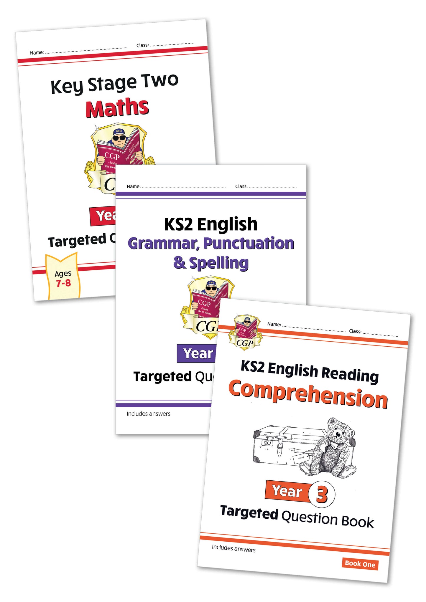 KS2 Year 3 English & Maths Essentials Bundle (3 books)