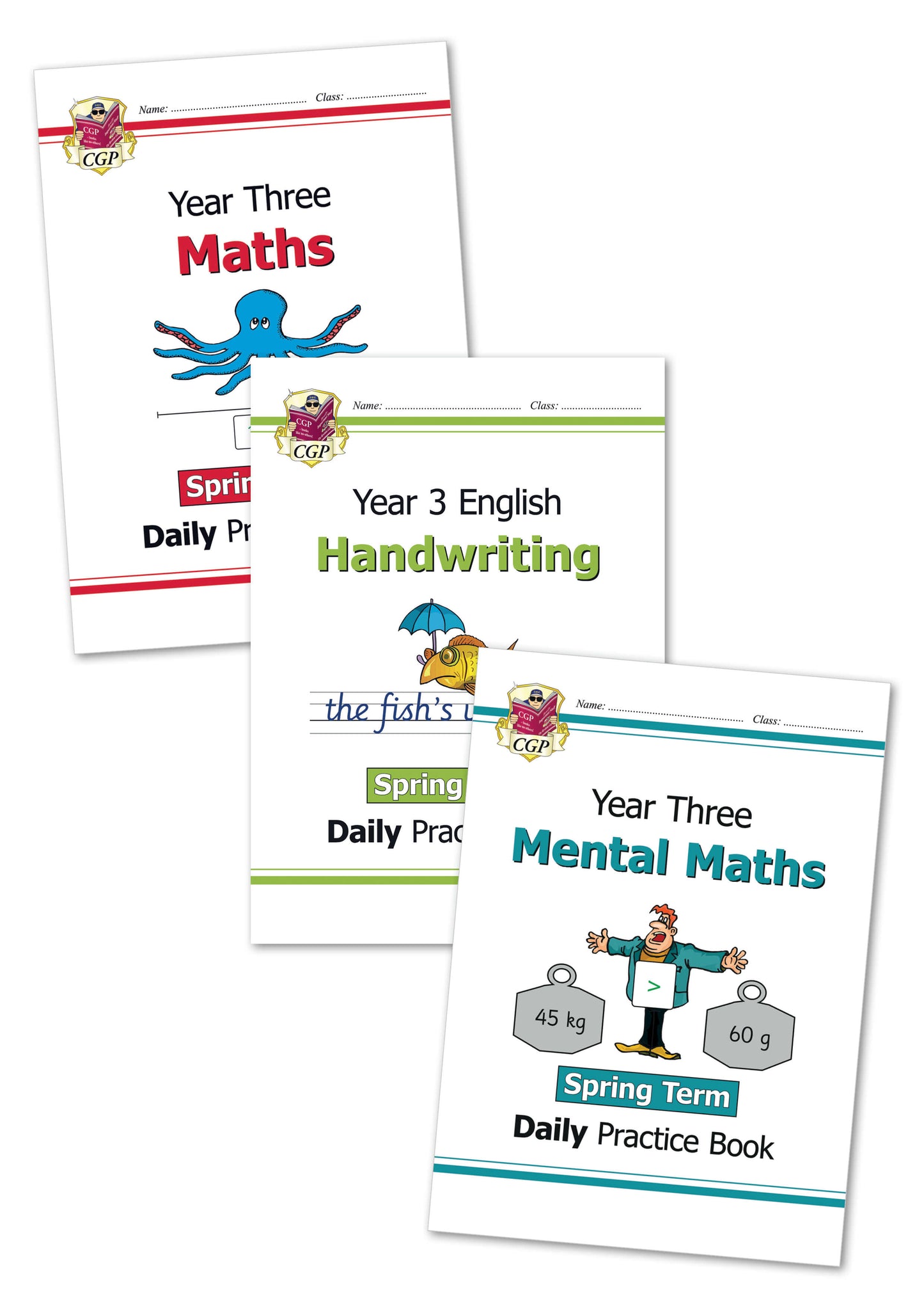 KS2 Daily Practice 3-Book Bundle: Year 3 - Spring Term