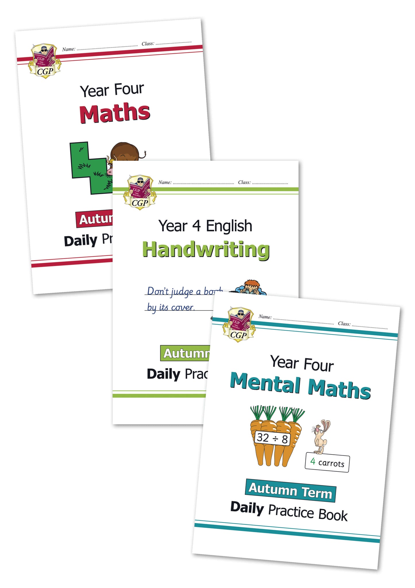 KS2 Daily Practice 3-Book Bundle: Year 4 - Autumn Term