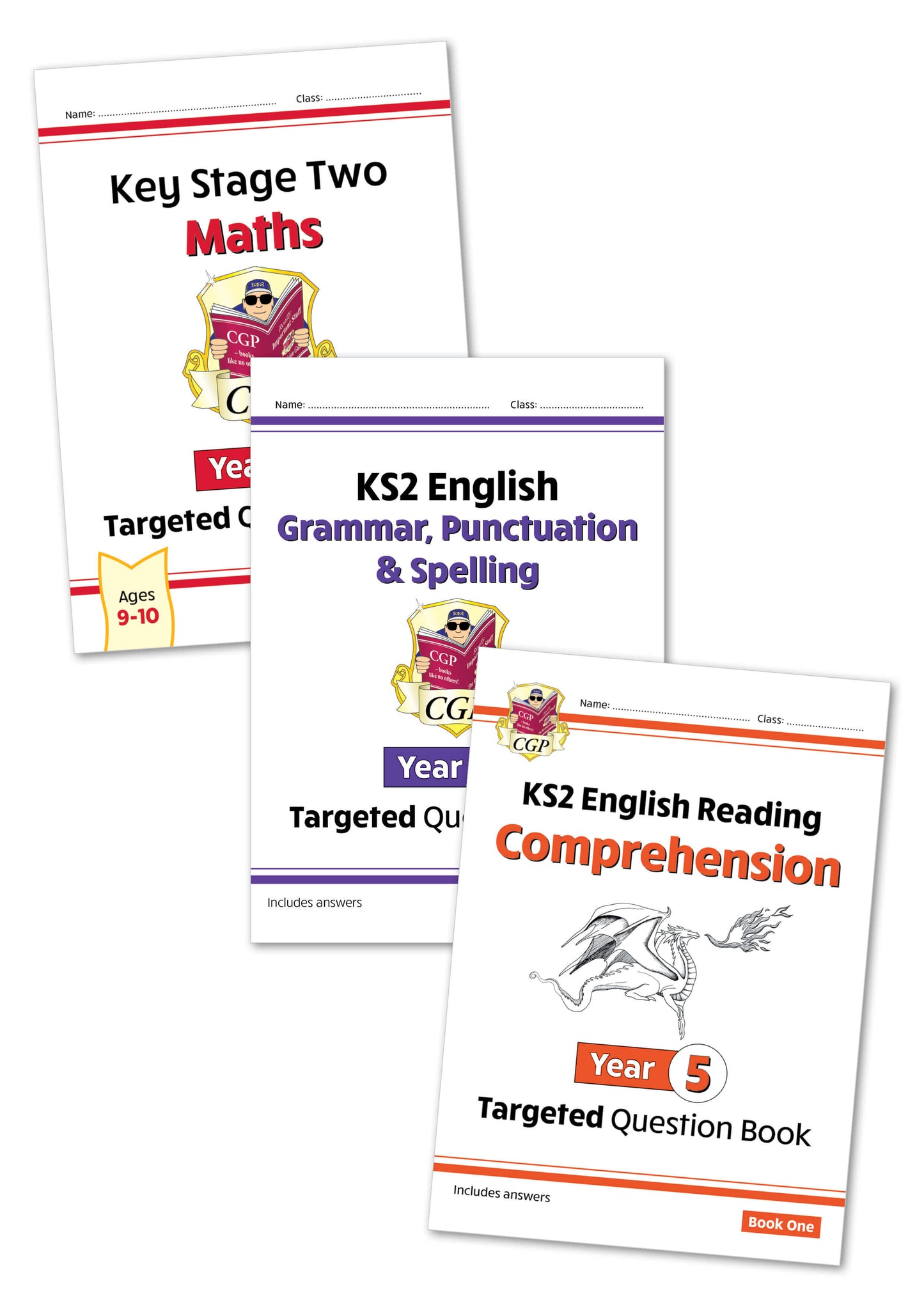 KS2 Year 5 English & Maths Essentials Bundle (3 books)