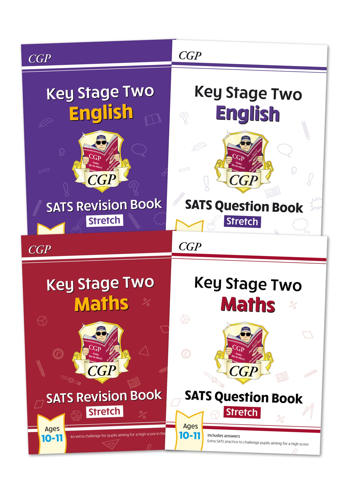 Year 6 SATS Stretch Study & Question Book Bundle