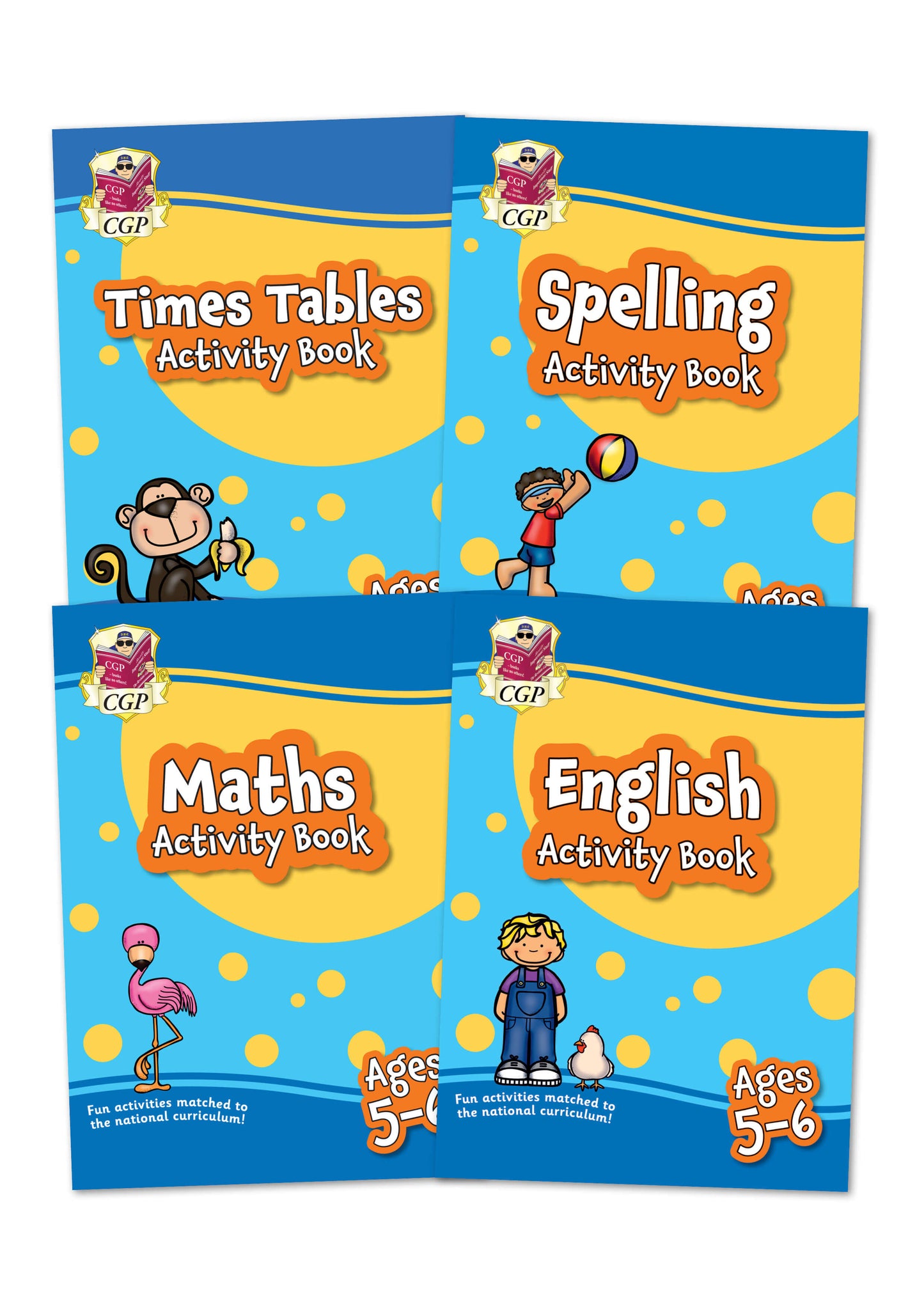 Year 1 Maths & English Activity Books - Bundle 1 (Ages 5-6)