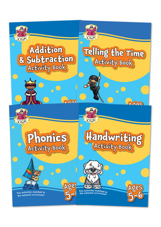 Year 1 Maths & English Activity Books - Bundle 2 (Ages 5-6)