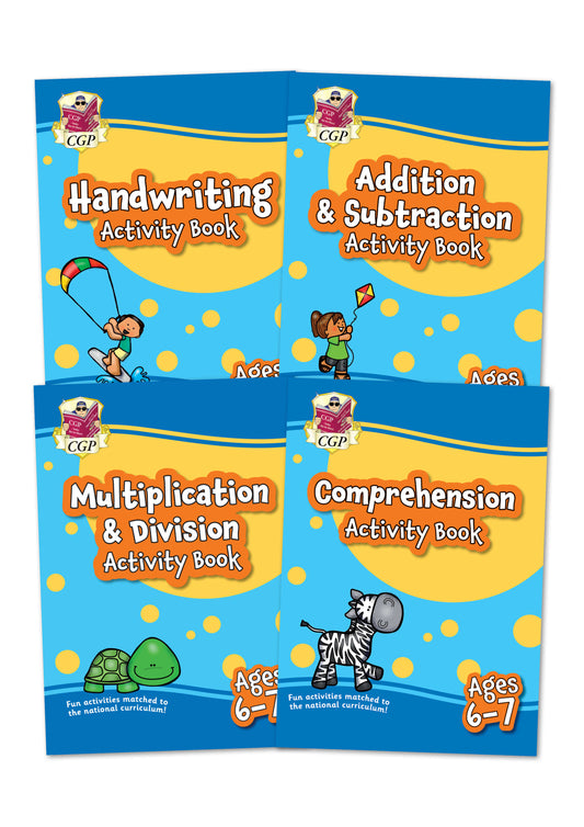 Year 2 Maths & English Activity Books - Bundle 2 (Ages 6-7)