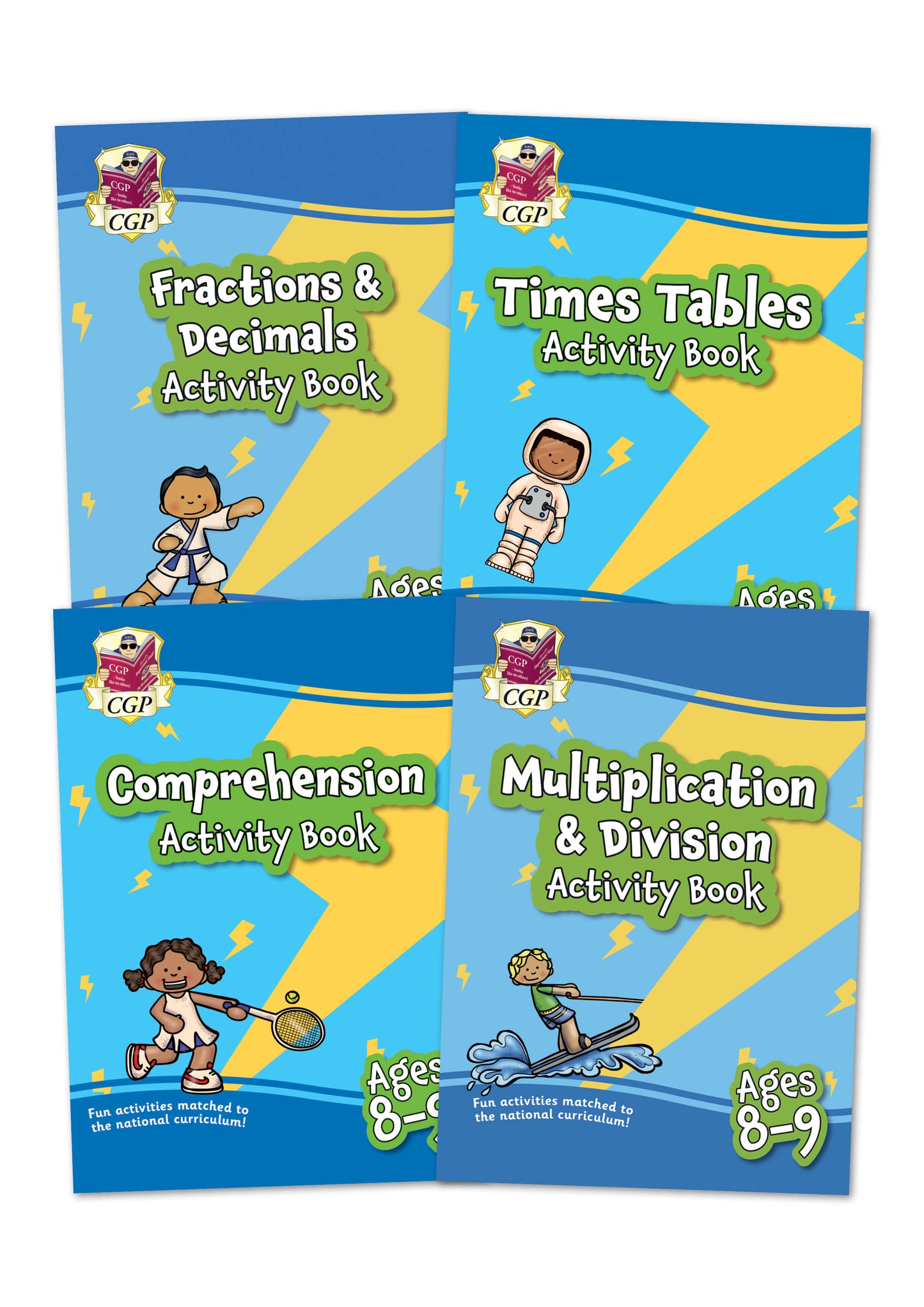 Year 4 Maths & English Activity Books - Bundle 2 (Ages 8-9)