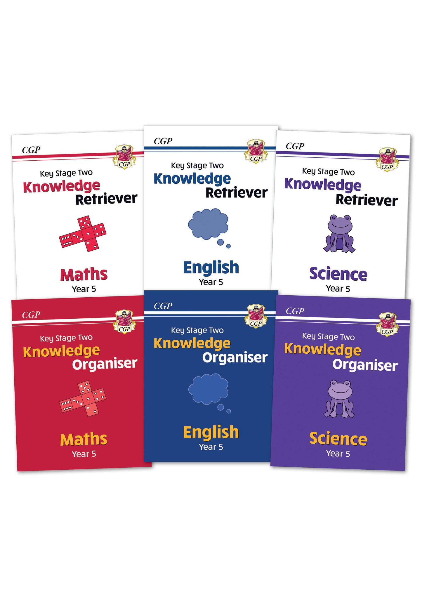 KS2 Year 5 Knowledge Organiser and Retriever 6-book Bundle