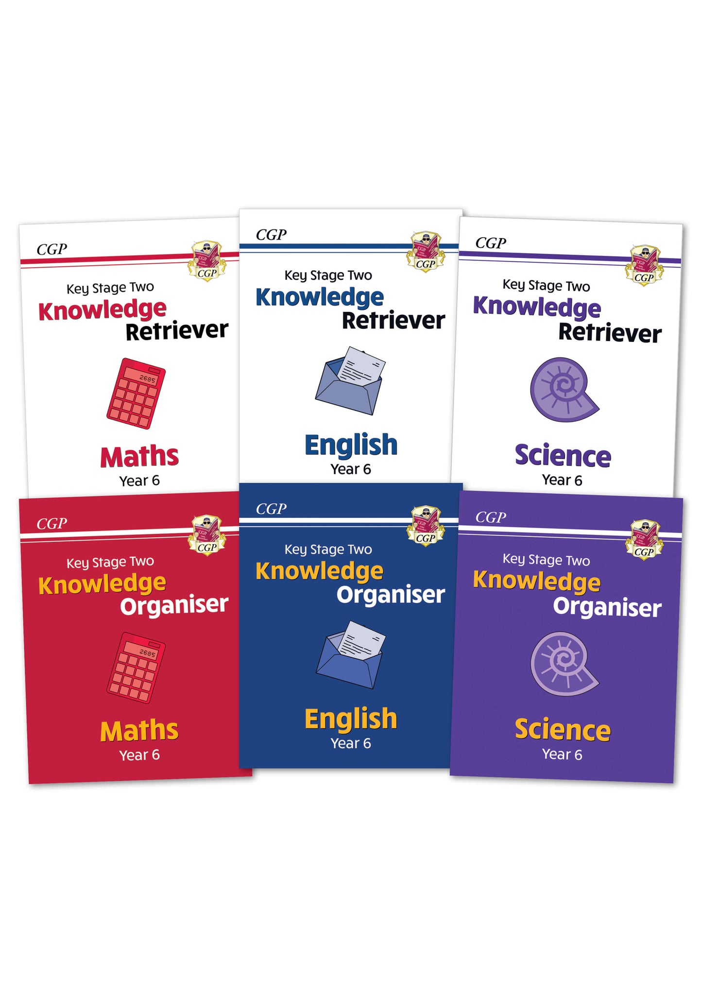 KS2 Year 6 Knowledge Organiser and Retriever 6-book Bundle