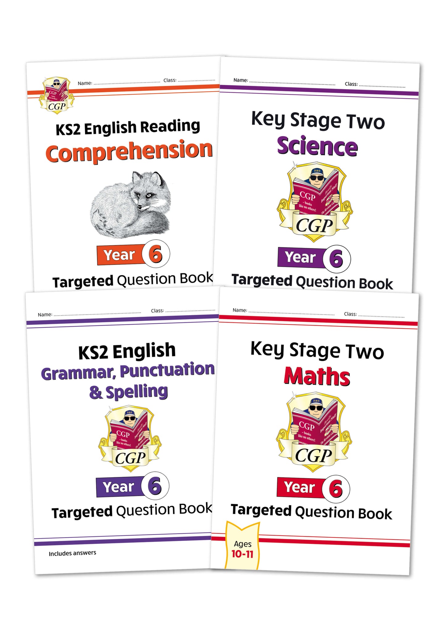 KS2 Year 6 Complete Workbook Bundle (4 books)