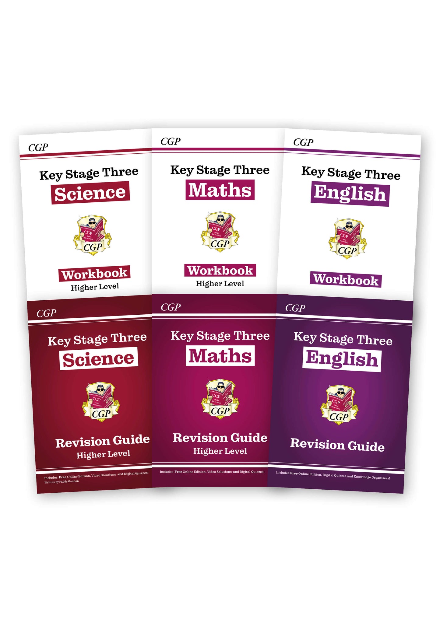 KS3 Complete Study and Practice Bundle (6 books)