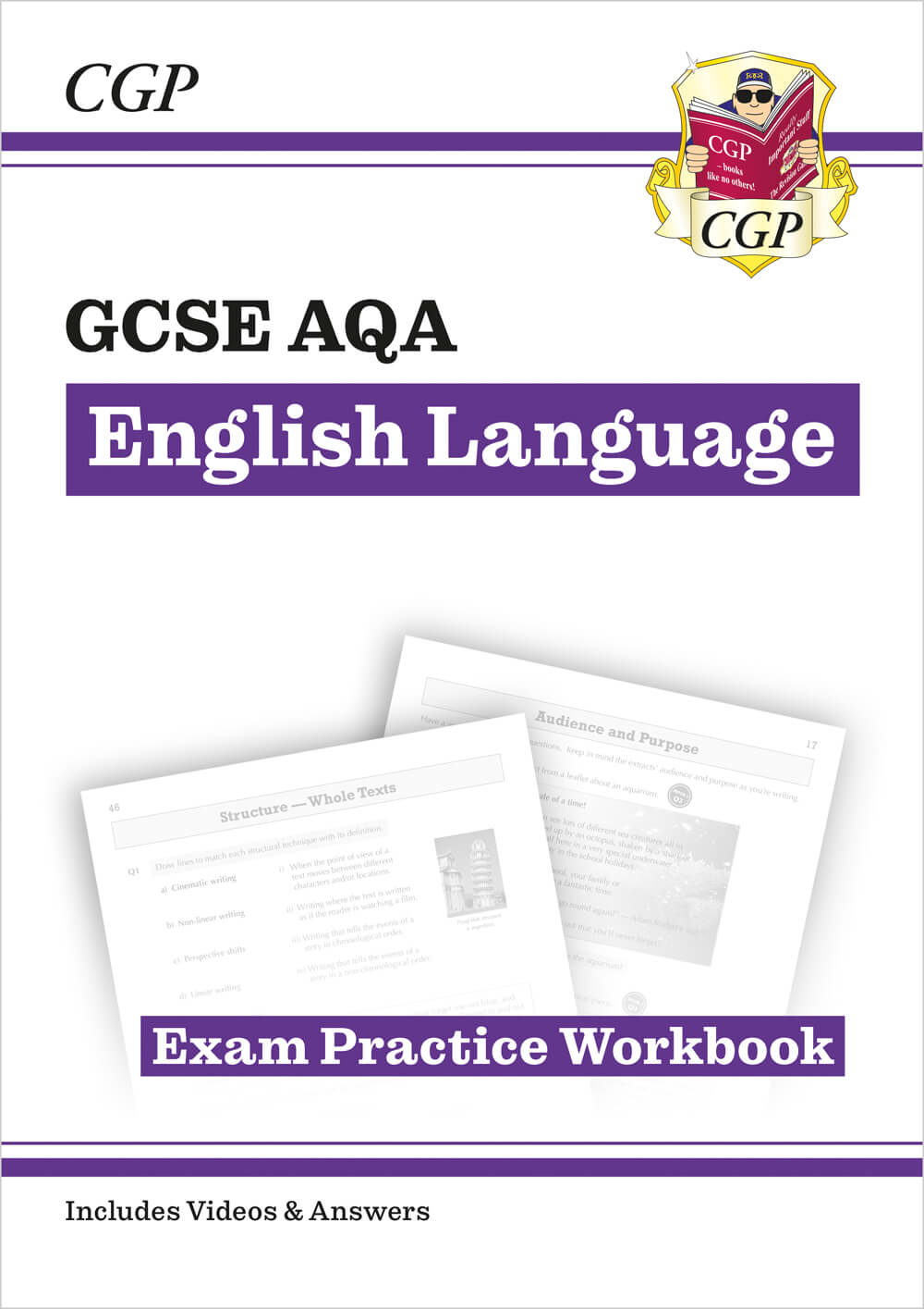 GCSE English Language AQA Exam Practice Workbook - includes Answers and Videos