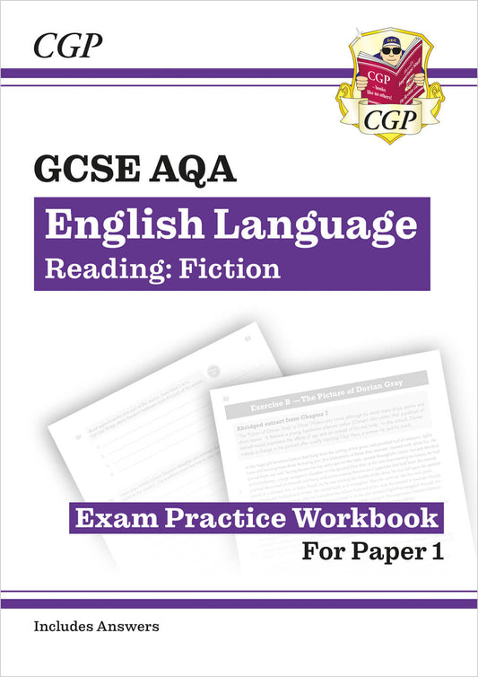 GCSE English Language AQA Reading Fiction Exam Practice Workbook (for Paper 1) - inc. Answers