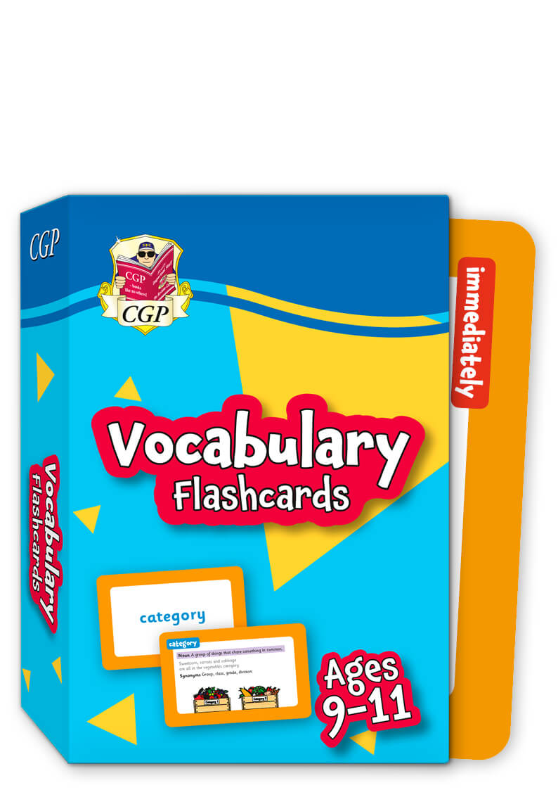 Vocabulary Flashcards for Ages 9-11