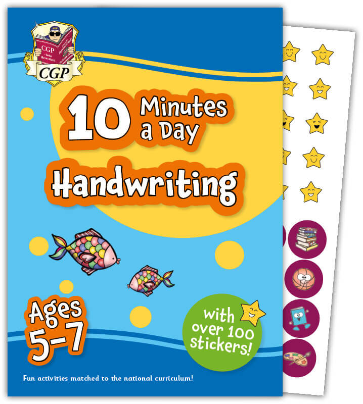 10 Minutes a Day Handwriting for Ages 5-7 (with reward stickers)