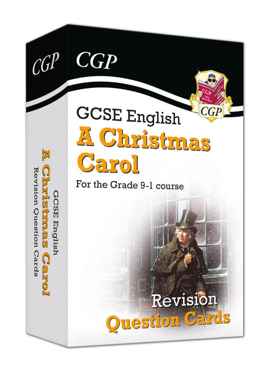 GCSE English - A Christmas Carol Revision Question Cards