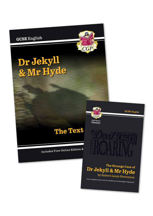 Dr Jekyll & Mr Hyde GCSE Text Guide and Complete Novel 2-Book Bundle