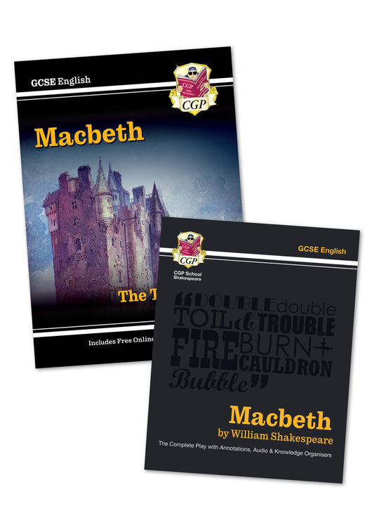 Macbeth GCSE Text Guide and Complete Play 2-Book Bundle