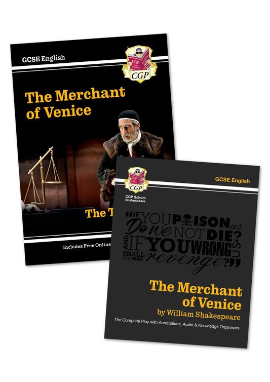 The Merchant of Venice GCSE Text Guide and Complete Play 2-Book Bundle