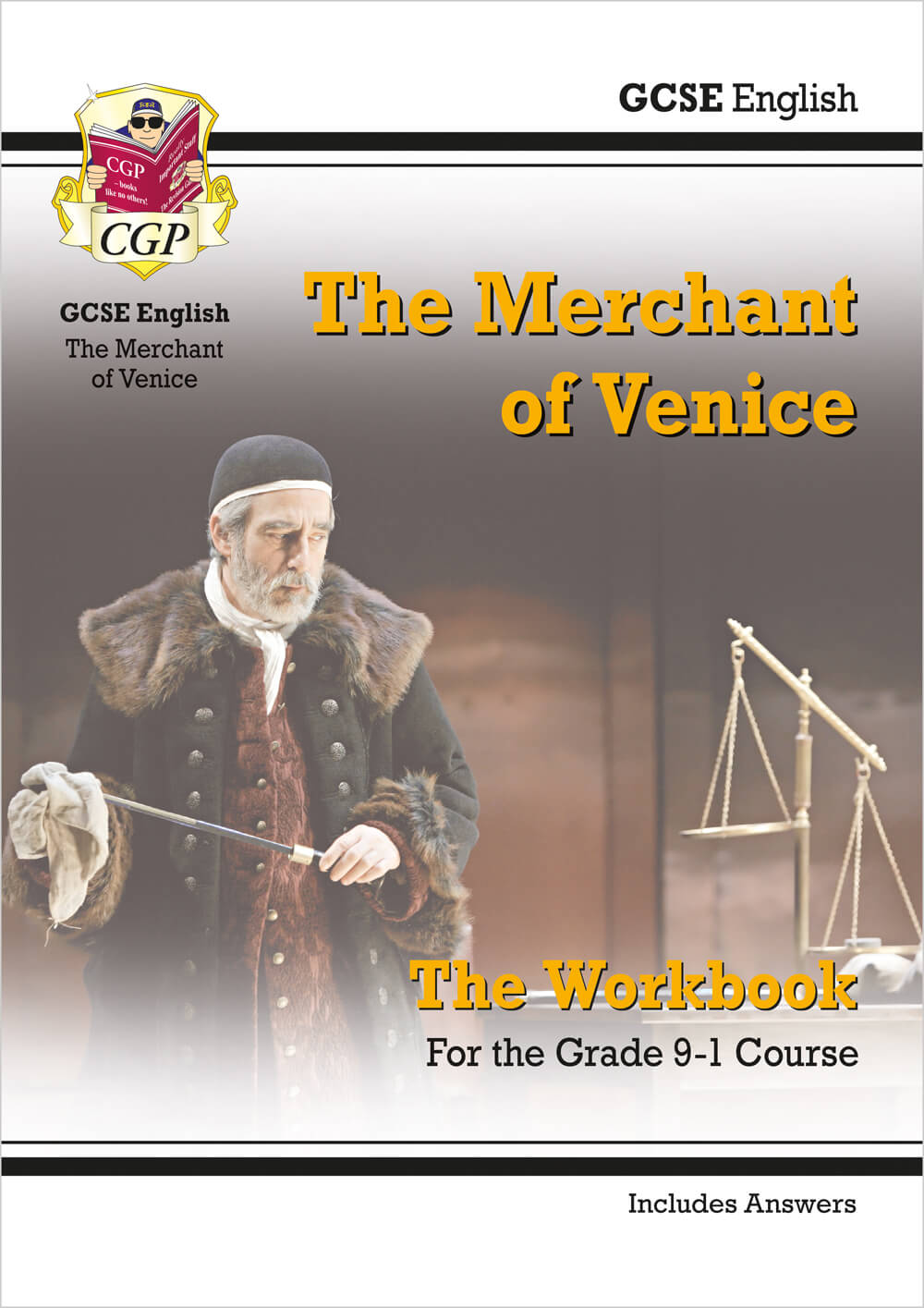 GCSE English Shakespeare - The Merchant of Venice Workbook (includes Answers)