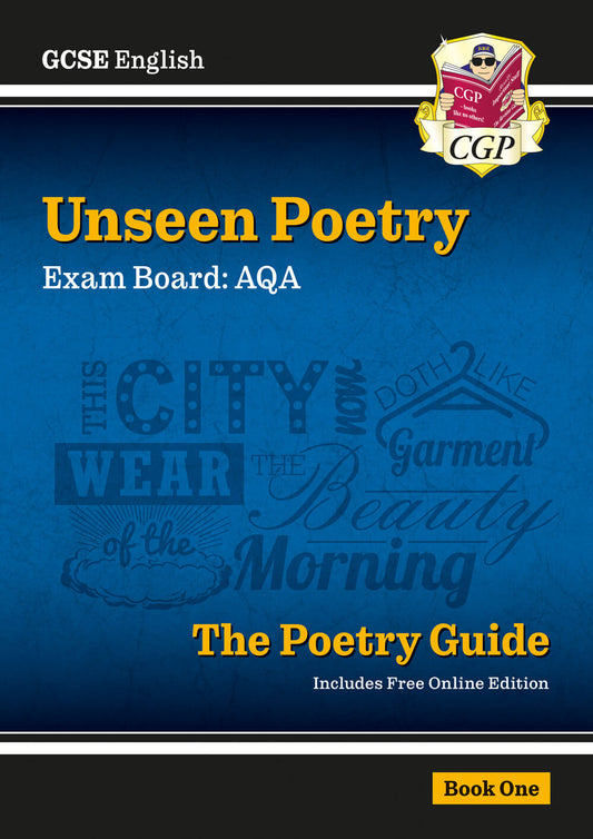 GCSE English AQA Unseen Poetry Guide - Book 1 includes Online Edition