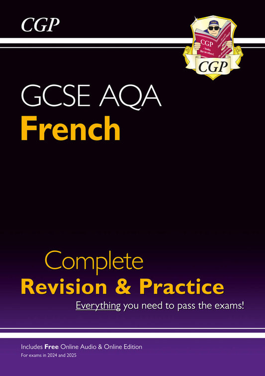 GCSE French AQA Complete Revision & Practice: with Online Edition & Audio (For exams in 2025)