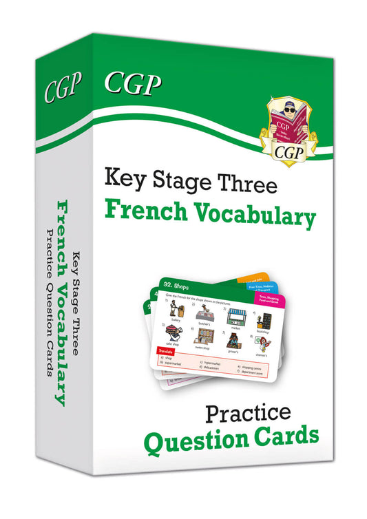 KS3 French: Vocabulary Practice Question Cards