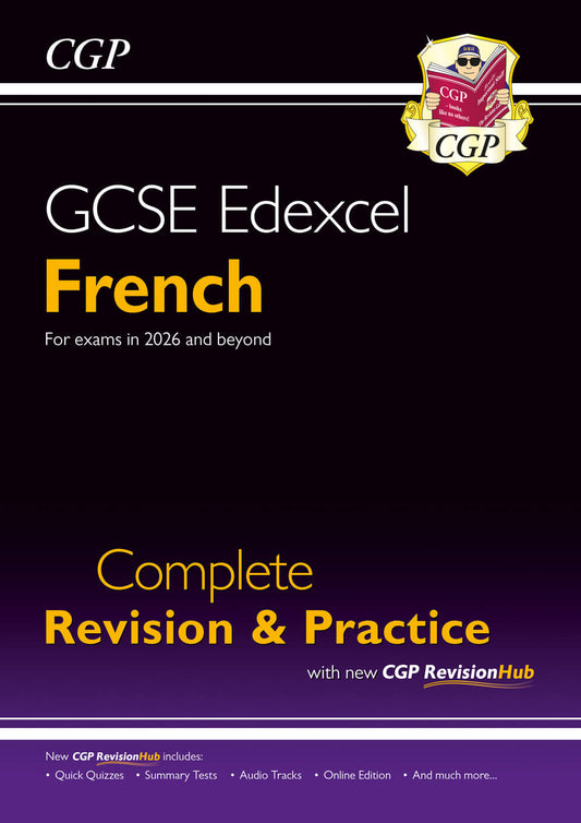 New GCSE French Edexcel Complete Revision & Practice with CGP RevisionHub (for exams from 2026)