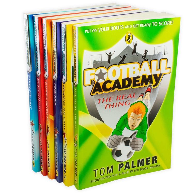 Football Academy Collection 6 Books Set (Striking Out, Reading The Game, The Real Thing, Boys United, Captain Fantastic, Free Kick)