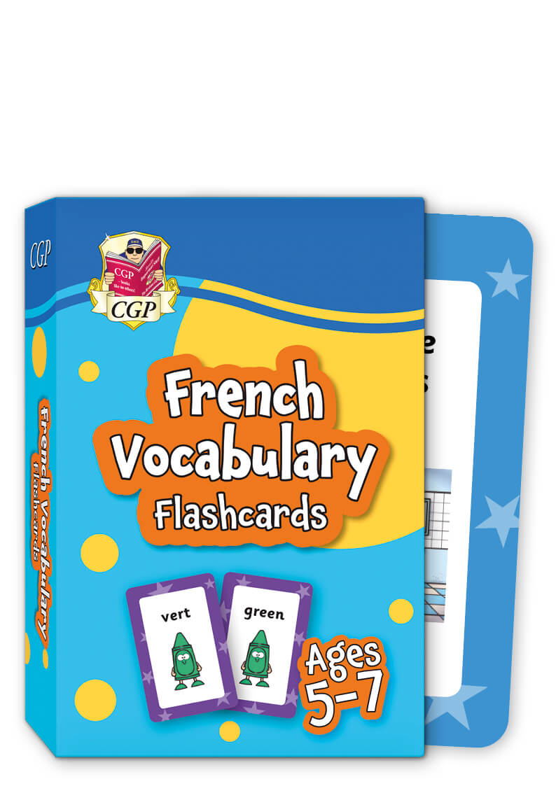 French Vocabulary Flashcards for Ages 5-7 (with Free Online Audio)