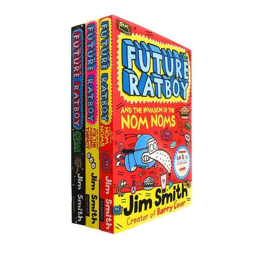 Future Ratboy Series 3 Books Collection Set The Invasion Of The Nom Noms The Quest For The Missing..