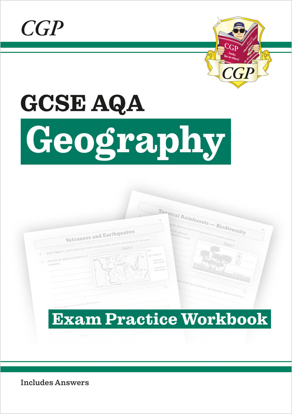 GCSE Geography AQA Exam Practice Workbook (includes answers)