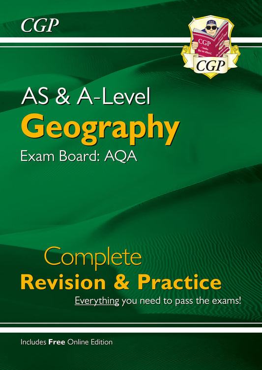 A-Level and AS Geography: AQA Complete Revision & Practice (with Online Edition)