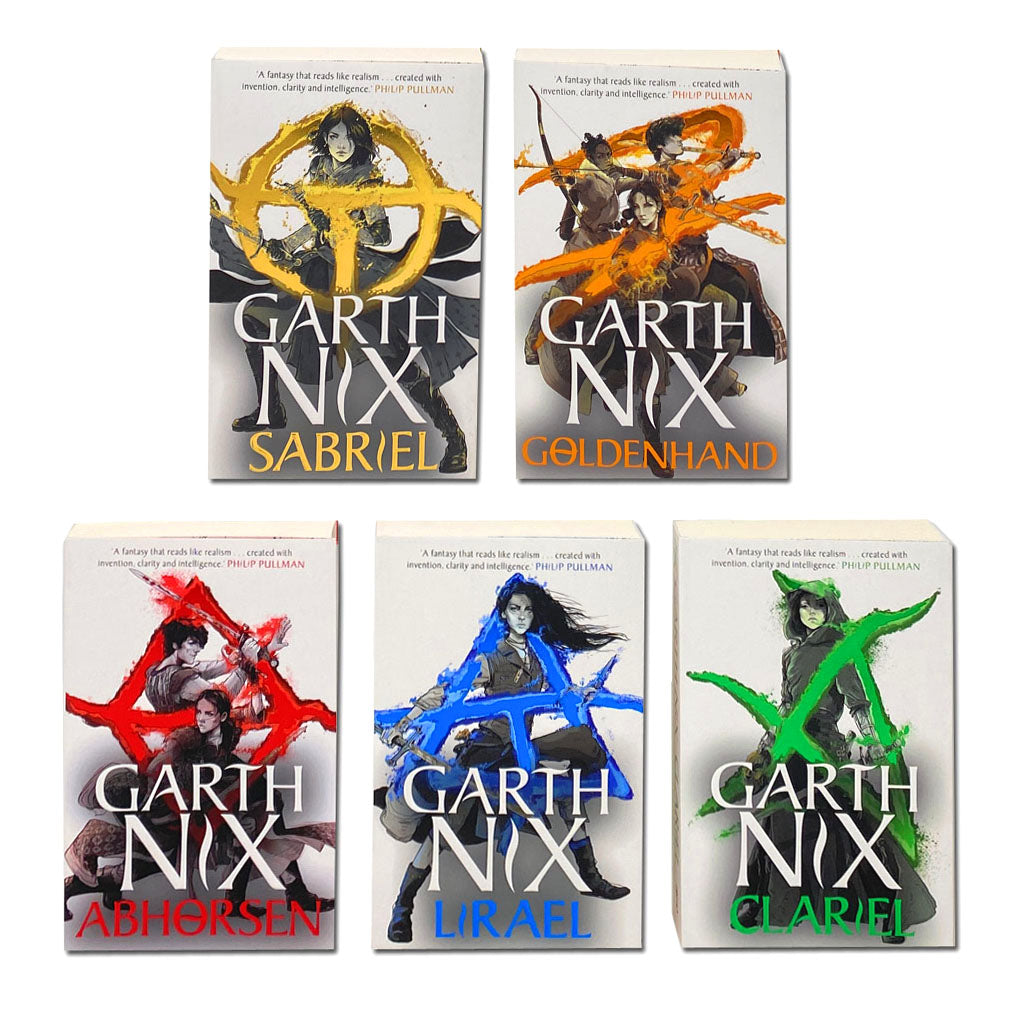 Garth Nix Old Kingdom Series 5 Books Collection Set