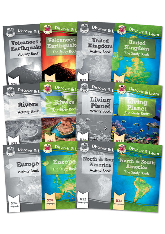 KS2 Discover & Learn: Geography - Complete 12 Book Bundle