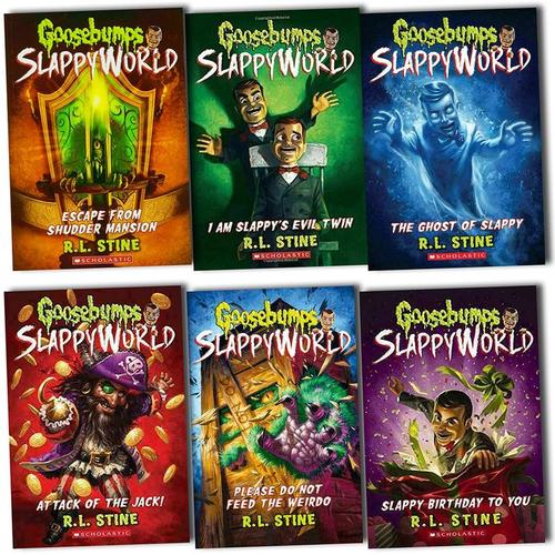 Goosebumps Slappyworld Series от RLStine - набор из 6 книг