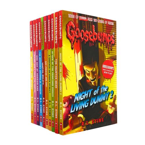 Goosebumps Horrorland Series 10 Books Collection Set By R L Stine Classic Covers Set 2